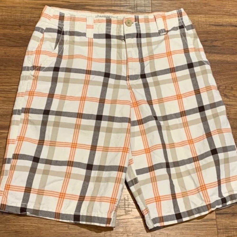 Aeropostale Plaid Shorts Size 31